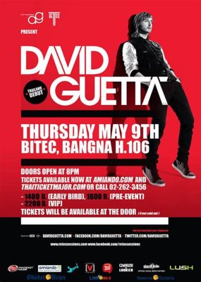 David Guetta กำลังจะมาเยือนกรุงเทพฯ! ดิเจชื่อดังจากฝรั่งเศสพร้อมโชว์สุดมันส์!